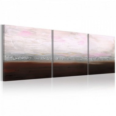 Quadro dipinto - Costa tranquilla - 150x50