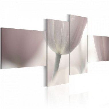Quadro - Tulipano colori pastello - 100x45