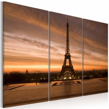 Quadro - Torre Eiffel al tramonto - 60x40