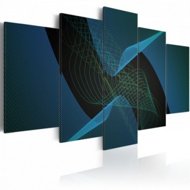 Quadro - Astrazione scura - 100x50