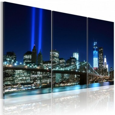 Quadro - Luci azzurre di New York - 60x40