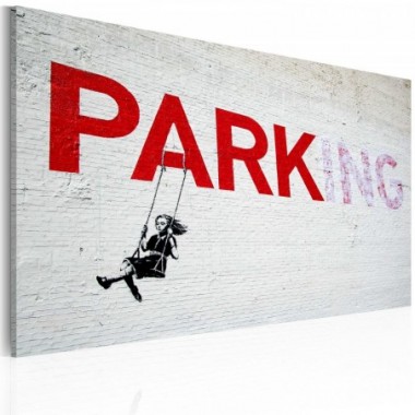 Quadro - Parcheggio (Banksy) - 60x40