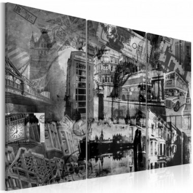 Quadro - L'essenza di Londra: trittico - 60x40