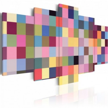 Quadro - Gallery of colors - 100x50