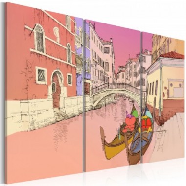 Quadro - Romantic gondolas - 120x80
