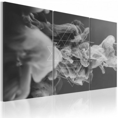 Quadro - Fumo e simmetria - 90x60