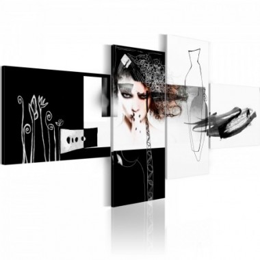 Quadro - Futurista - 100x45