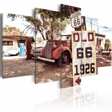 Quadro - California - vintage style - 100x50