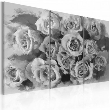 Quadro - Dodici rose - trittico - 60x40