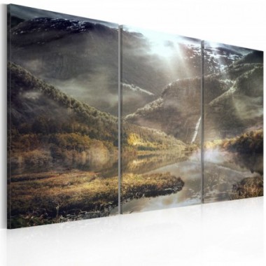 Quadro - The land of mists - triptych - 90x60