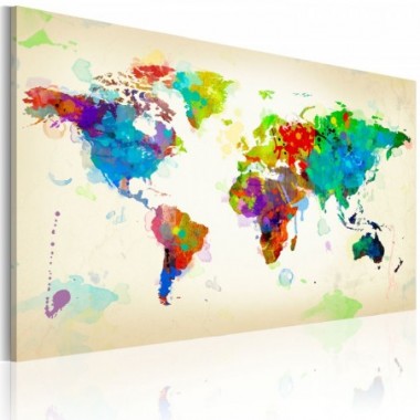 Quadro - All colors of the World - 60x40