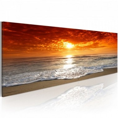 Quadro - romantico  tramonto - 135x45