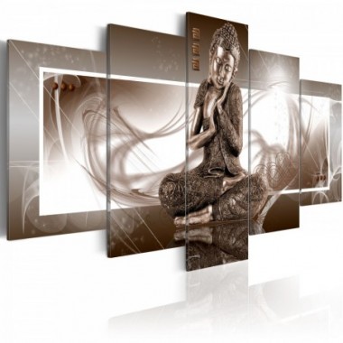 Quadro - Buddha in meditazione - 100x50