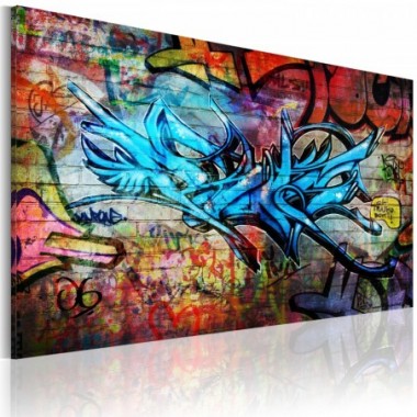 Quadro - Anonymous graffiti - 120x80