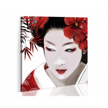 Quadro - Geisha - 80x80