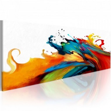 Quadro - Colorful storm - 120x40