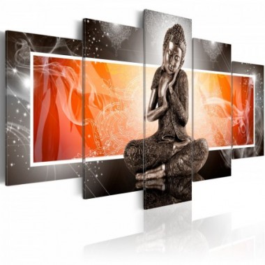 Quadro - Buddha and ornaments - 200x100
