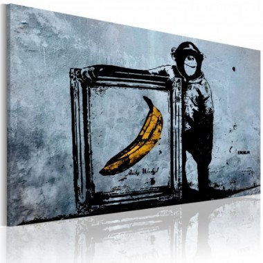 Quadro - Ispirato da Banksy   - 60x40