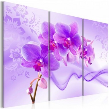 Quadro - Orchidea eterica - viola - 90x60