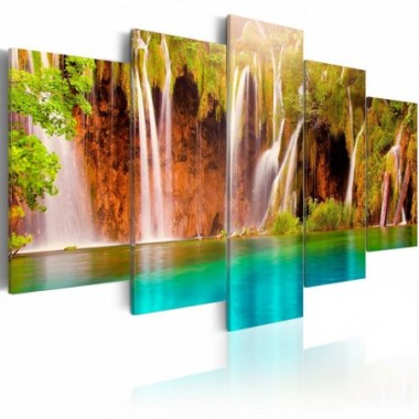 Quadro - Cascata forestale - 200x100