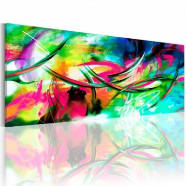 Quadro - Follia dei colori - 150x50