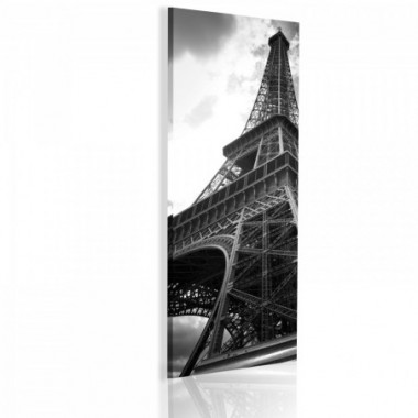Quadro - Parigi onirico: in bianco e nero - 45x135