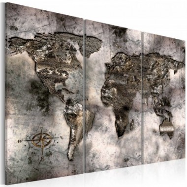 Quadro - Mappa opalescente - 120x80