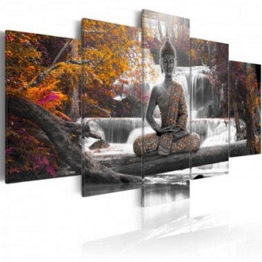 Quadro - Buddha autunnale - 100x50