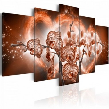 Quadro - Orchidee amorose - 100x50
