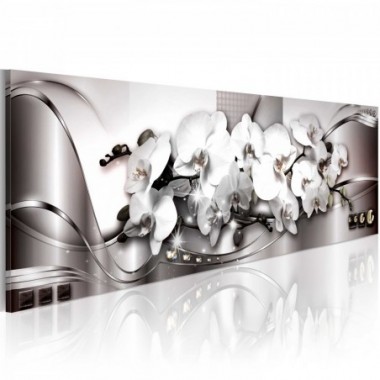 Quadro - Composizione con i fiori. - 135x45