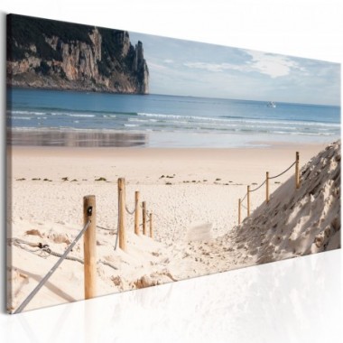 Quadro - Percorso sulla spiaggia - 135x45