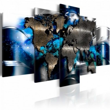 Quadro - Con accento azzurro - 200x100