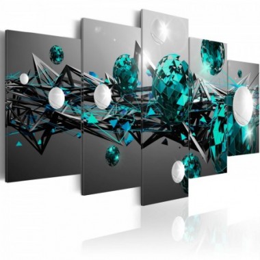 Quadro - Turquoise Solar System - 200x100