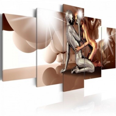 Quadro - Amanti della luna - 200x100