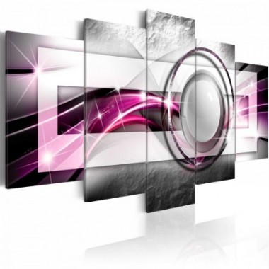 Quadro - Moderni: Rosa - 200x100