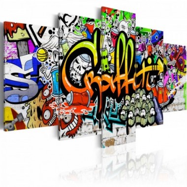 Quadro - Graffiti artistico - 200x100