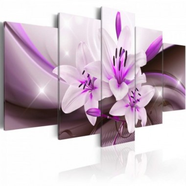 Quadro - Violet Desert Lily - 100x50