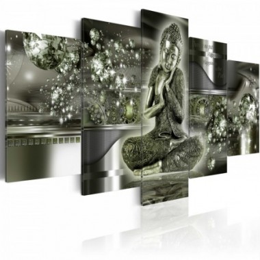 Quadro - Emerald Budda - 100x50