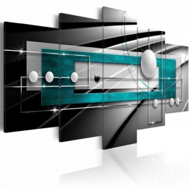 Quadro - Blue Balance - 100x50