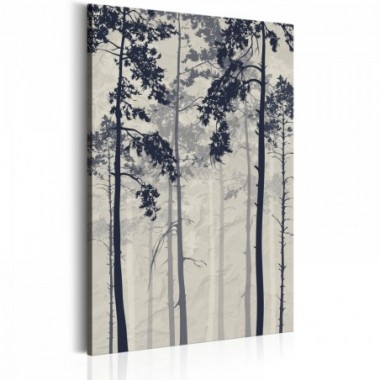 Quadro - Forest In Fog - 60x90