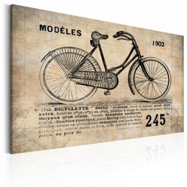 Quadro - N° 1245 - Bicyclette  - 60x40