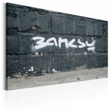 Quadro - Firma di Banksy - 60x40