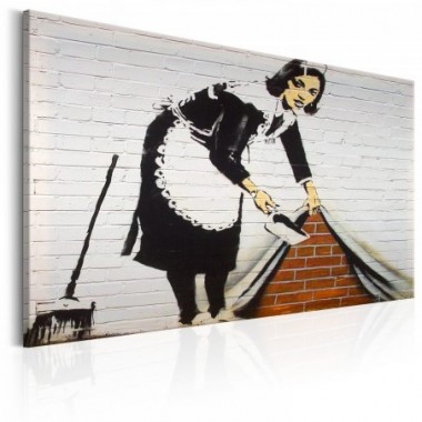 Quadro - Maid in London by Banksy - 90x60