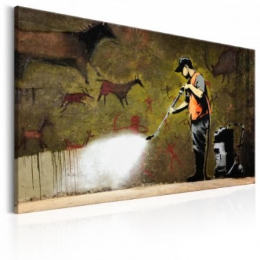 Quadro - Cave Painting by Banksy - 60x40