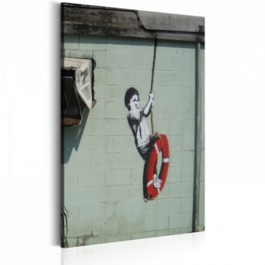 Quadro - Swinger, New Orleans - Banksy - 80x120