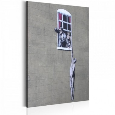 Quadro - Well Hung Lover by Banksy - 40x60