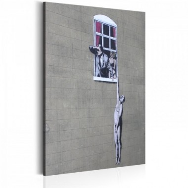 Quadro - Well Hung Lover by Banksy - 40x60