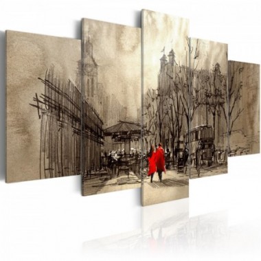 Quadro - Romantic Stroll - 100x50