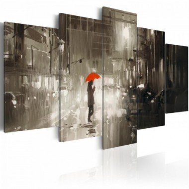 Quadro - Rain City - 100x50
