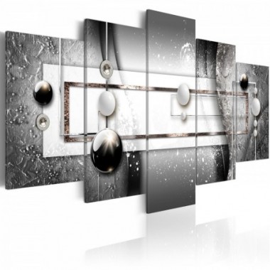 Quadro - Grey Symmetry - 200x100